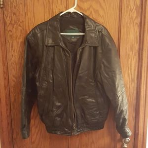 Men's leather jacket